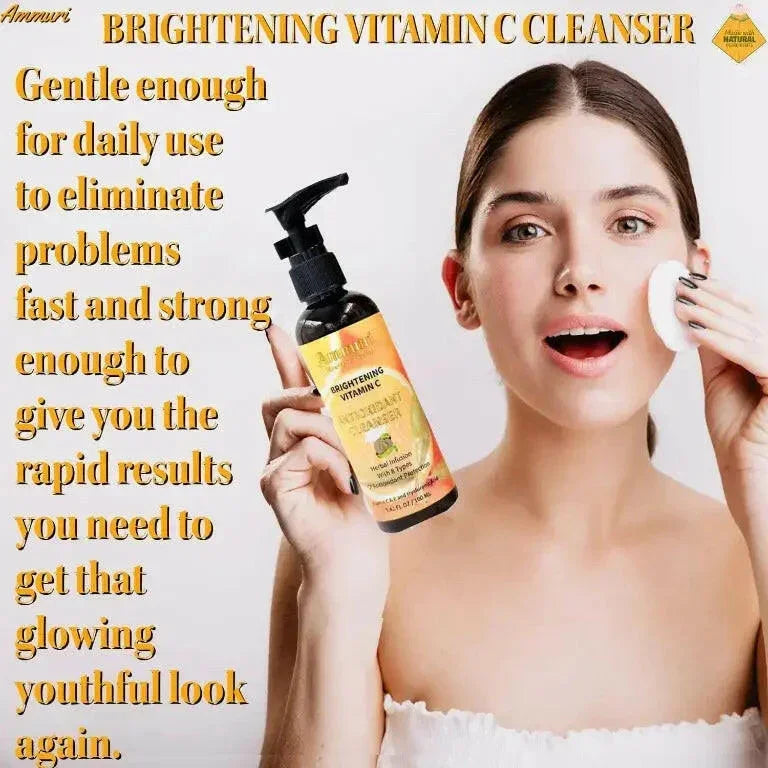 Ammuri Skincare Vitamin C Facial Cleanser - Antioxidant Infusion-1